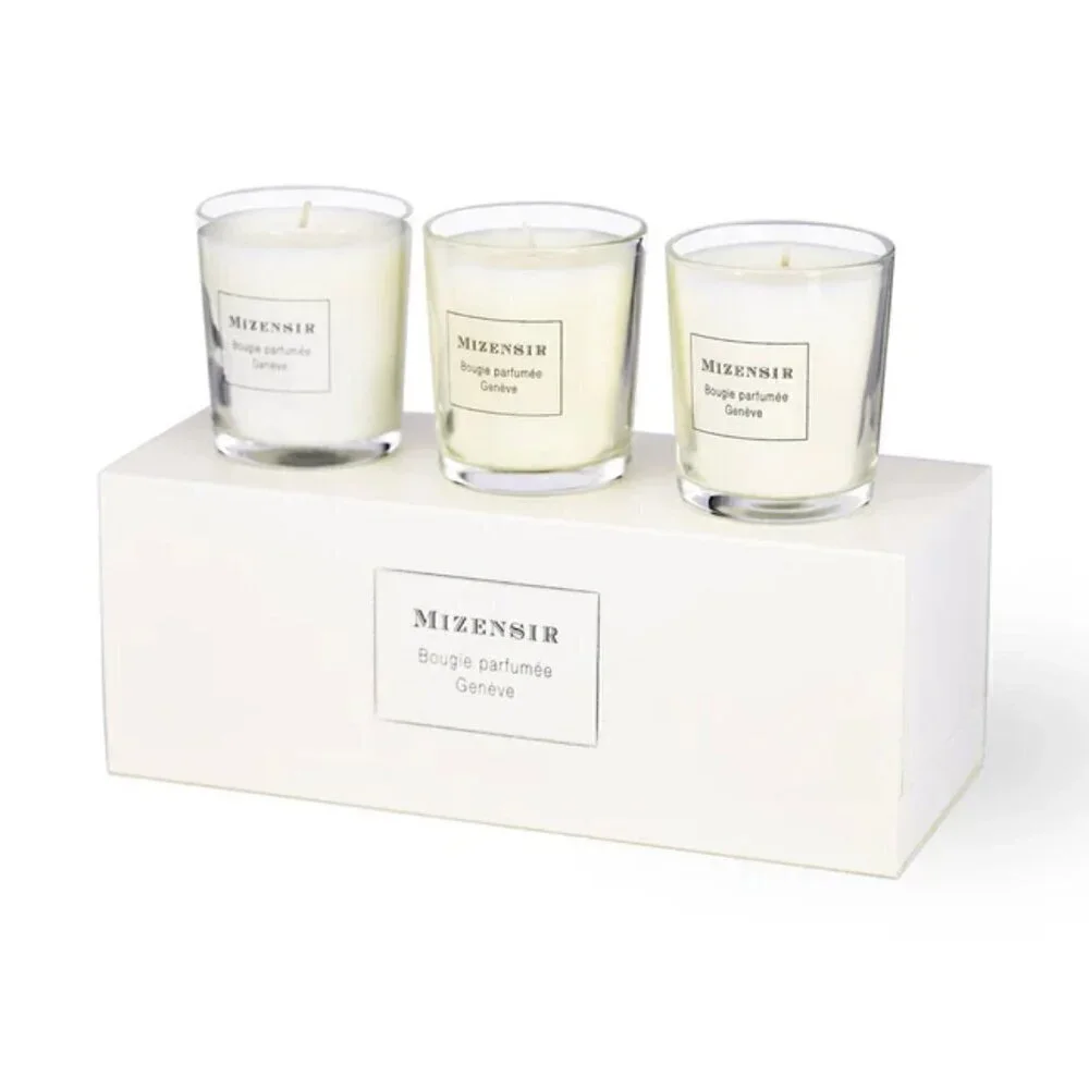 NEW MIZENSIR GENÈVE / MINI CANDLE, 90G CANDLE TRILOGY SET
